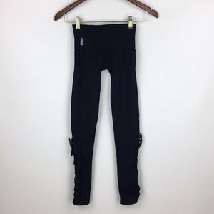 NWOT Free People Movement On Tour Black Leggings